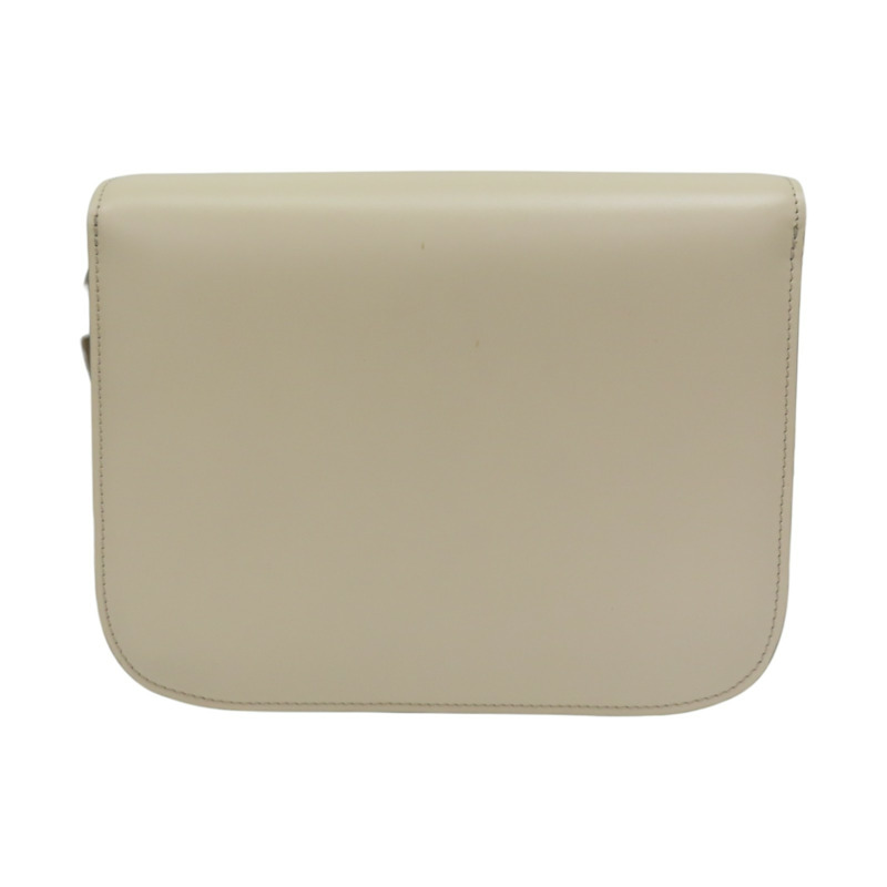 米白色 Box 牛皮 Classic 肩背包【CELINE 賽琳】-1