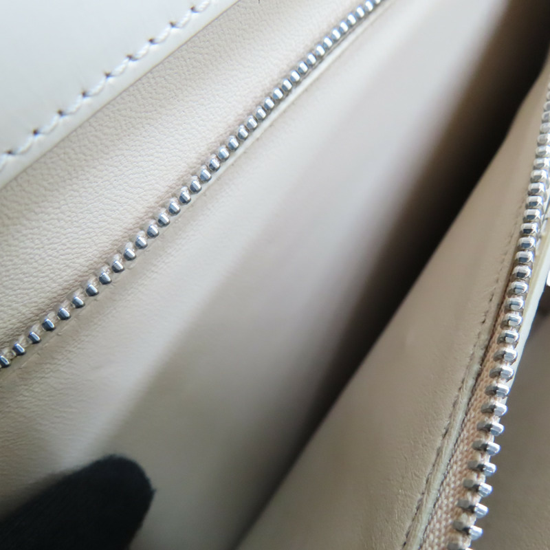 米白色 Box 牛皮 Classic 肩背包【CELINE 賽琳】-6