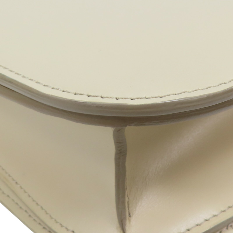 米白色 Box 牛皮 Classic 肩背包【CELINE 賽琳】-14