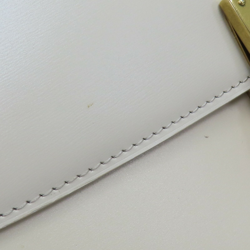 米白色 Box 牛皮 Classic 肩背包【CELINE 賽琳】-18