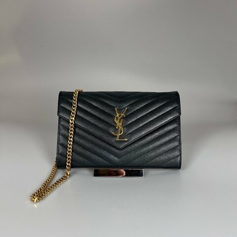 YSL 黑魚子醬WOC包