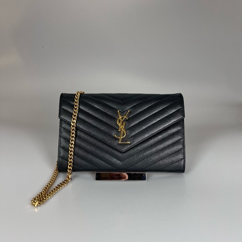 YSL 黑魚子醬WOC包-0