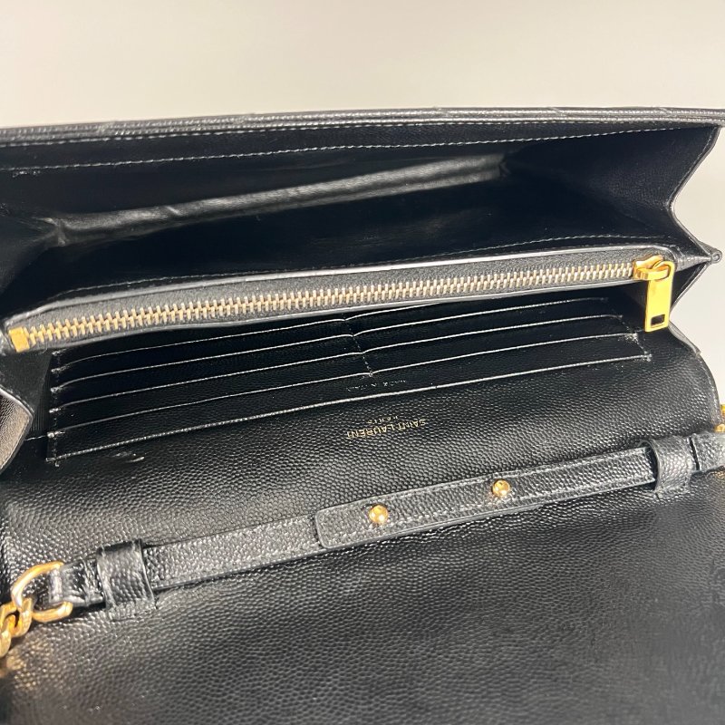YSL 黑魚子醬WOC包-8
