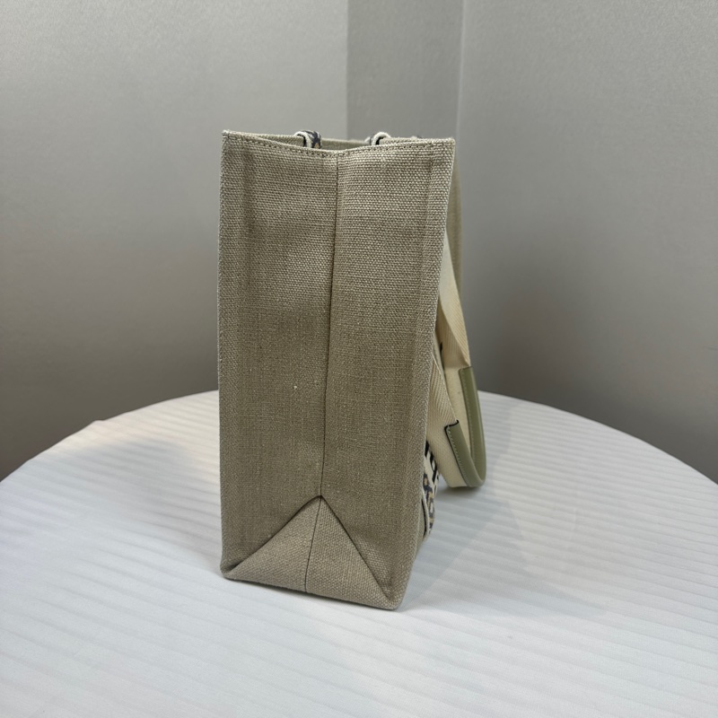 99新 Chloé Woody Tote Bag 中號帆布托特包35x12x27cm-5