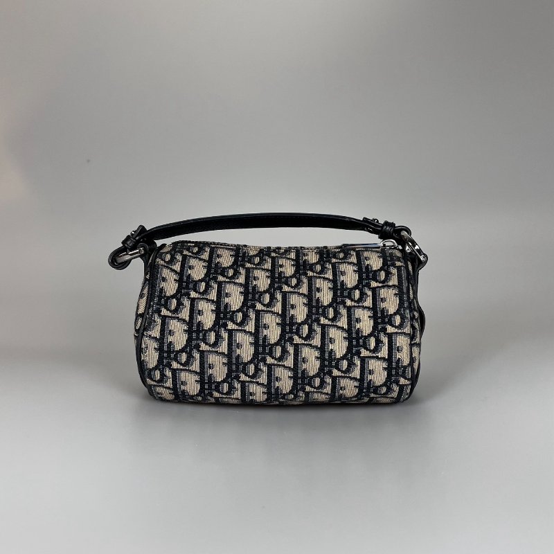 DIOR  老花圓筒包-1