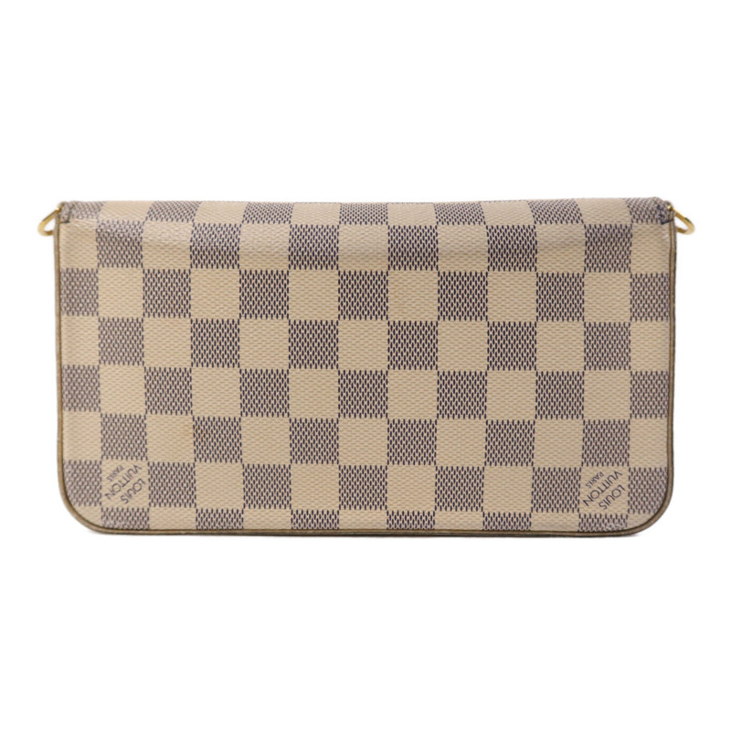 LOUIS VUITTON Damier Azur Pochette Felicie肩背袋-1