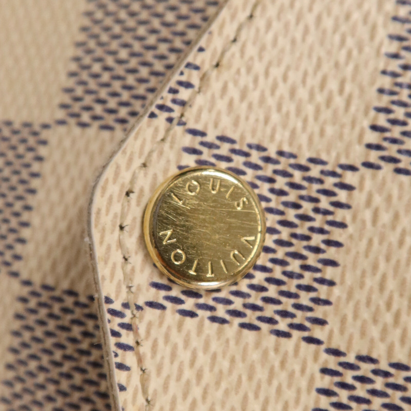 LOUIS VUITTON Damier Azur Pochette Felicie肩背袋-6