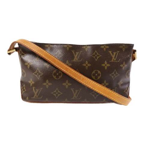 LOUIS VUITTON Monogram Trotteur金扣肩背袋