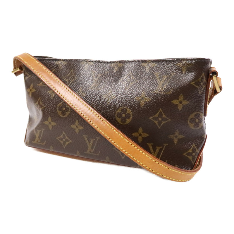 LOUIS VUITTON Monogram Trotteur金扣肩背袋-2