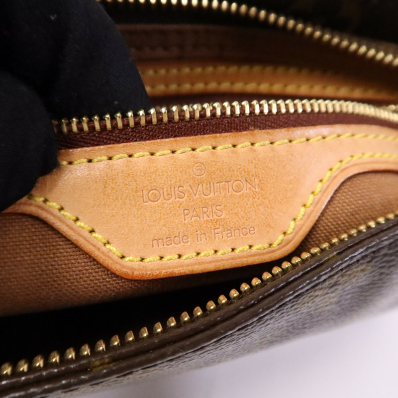 LOUIS VUITTON Monogram Trotteur金扣肩背袋-5