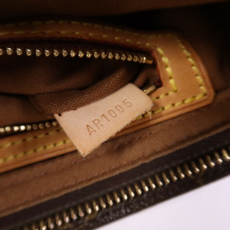 LOUIS VUITTON Monogram Trotteur金扣肩背袋-7