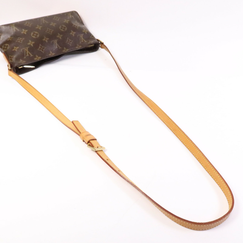 LOUIS VUITTON Monogram Trotteur金扣肩背袋-8