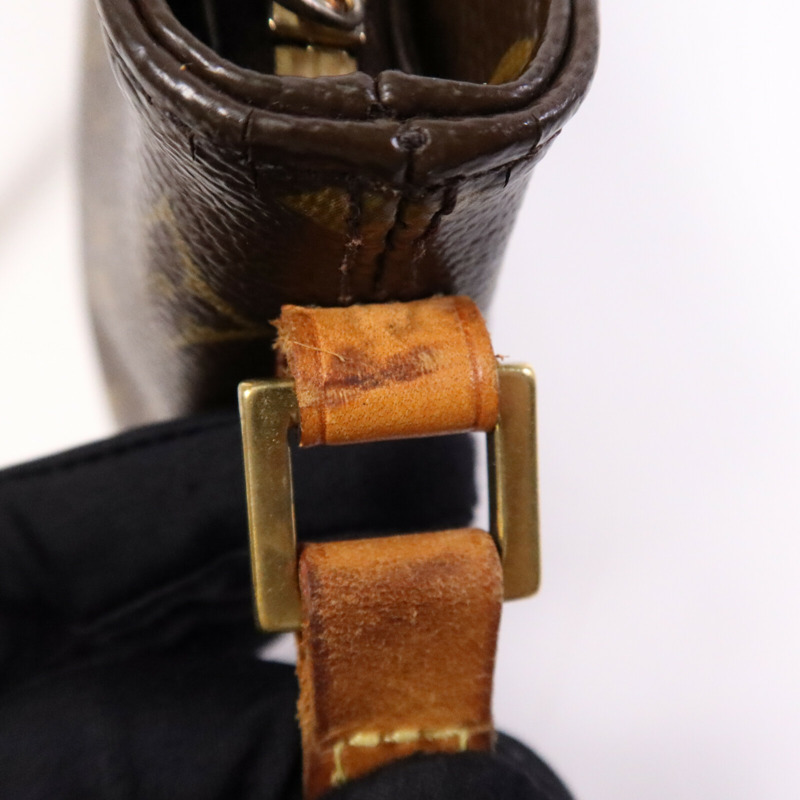 LOUIS VUITTON Monogram Trotteur金扣肩背袋-13