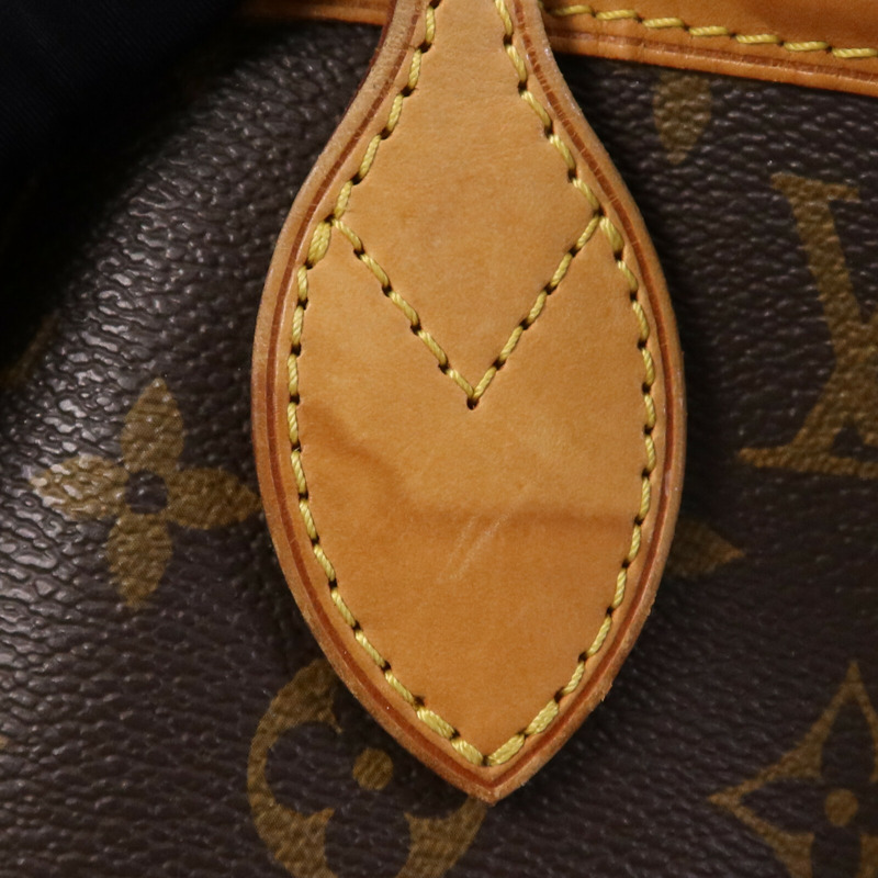 LOUIS VUITTON Monogram Neverfull MM金扣手挽袋-13