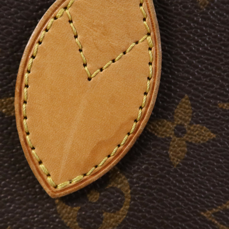 LOUIS VUITTON Monogram Neverfull MM金扣手挽袋-15