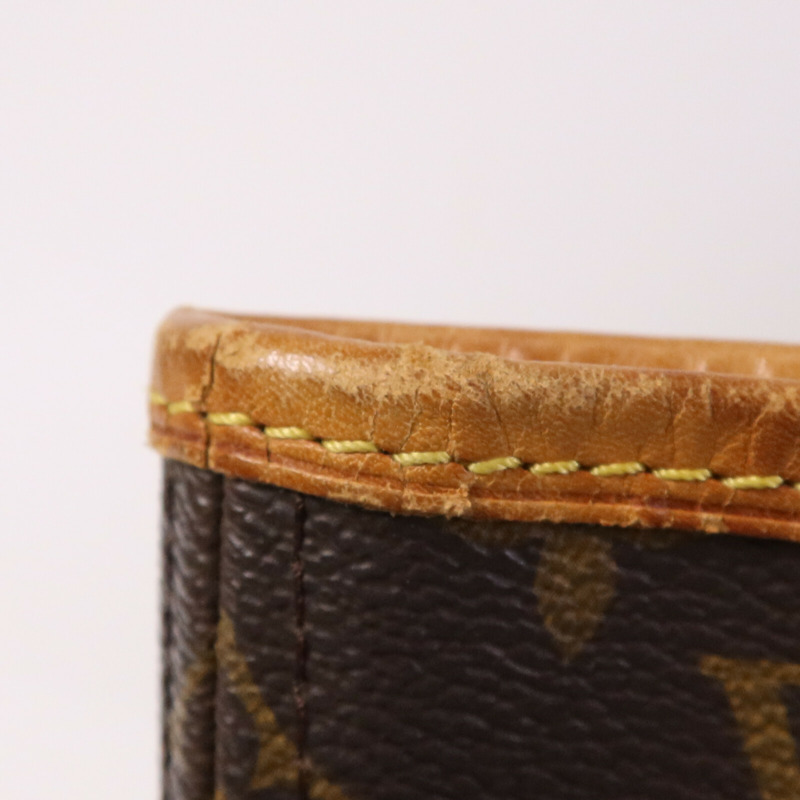 LOUIS VUITTON Monogram Neverfull MM金扣手挽袋-18