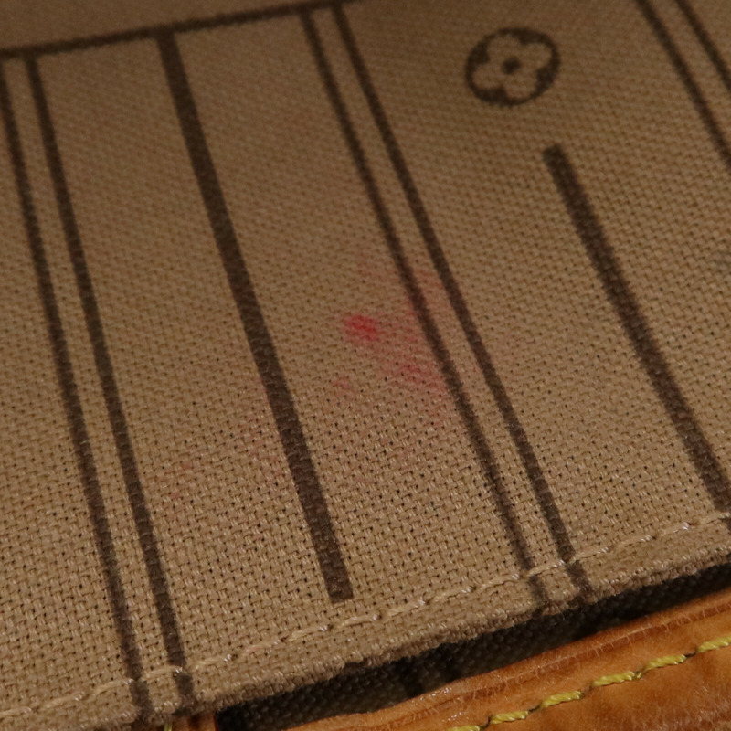 LOUIS VUITTON Monogram Neverfull MM金扣手挽袋-20