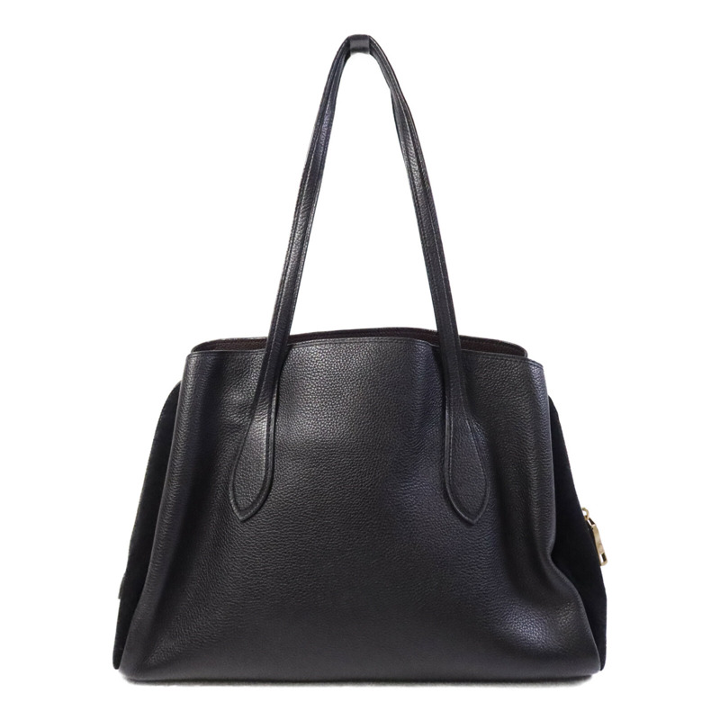 COACH 牛皮皮革Shoulder Bag金扣肩背袋-1