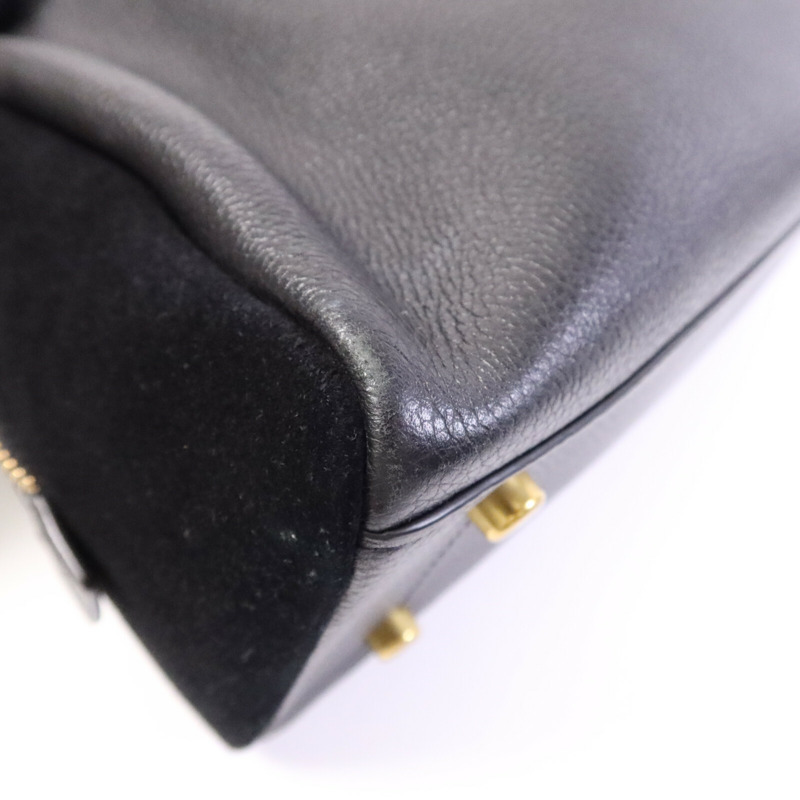 COACH 牛皮皮革Shoulder Bag金扣肩背袋-11