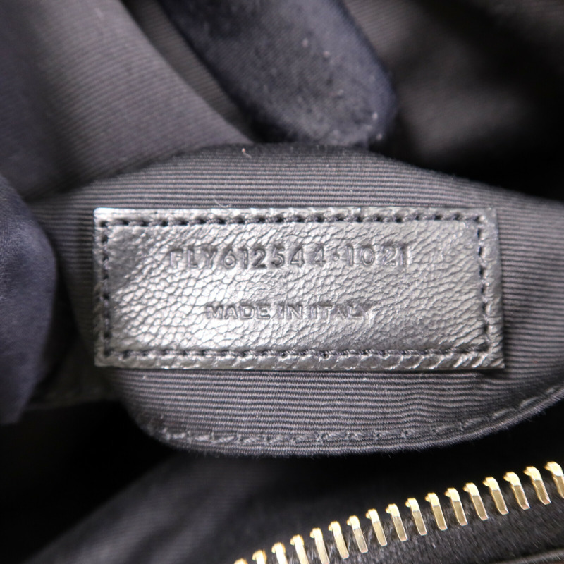 SAINT LAURENT 牛皮皮革Lou Camera Bag金扣肩背袋-7