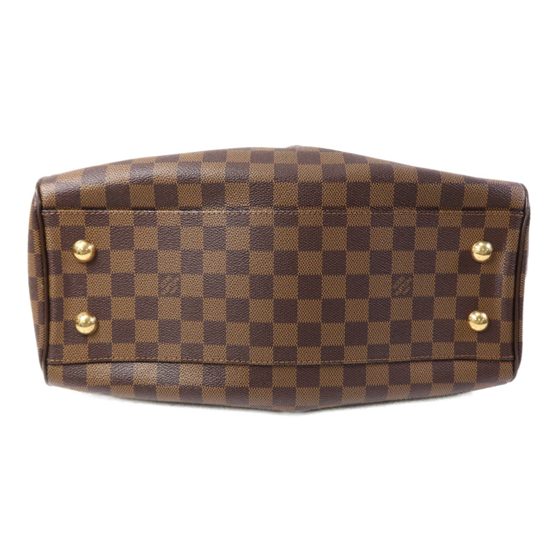 LOUIS VUITTON Damier Trevi金扣手挽肩背兩用袋-2
