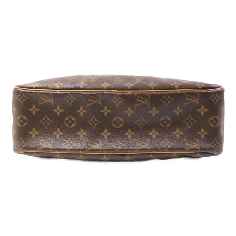 LOUIS VUITTON Monogram Cite GM金扣肩背袋棕色-3