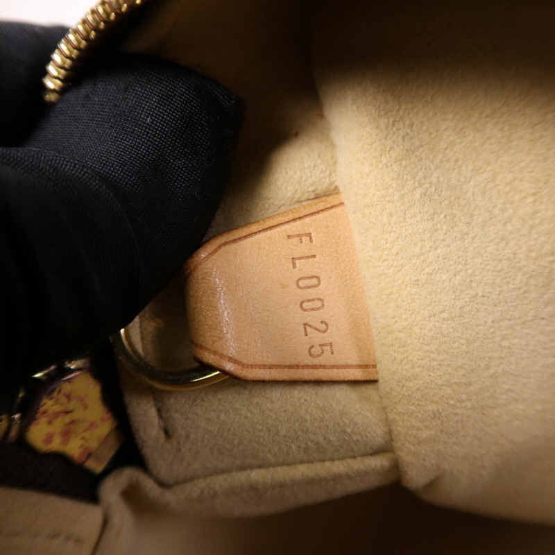 LOUIS VUITTON Monogram Cite GM金扣肩背袋棕色-6