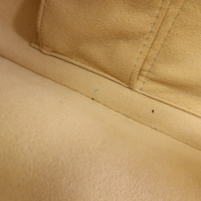 LOUIS VUITTON Monogram Cite GM金扣肩背袋棕色-17