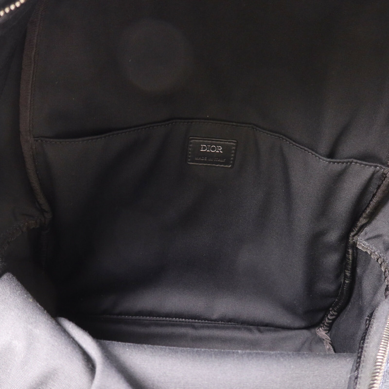 Dior 塗層帆布Rider Backpack銀扣背包-4