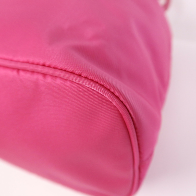 PRADA 尼龍Duet Re-Nylon金扣手挽肩背兩用袋-11