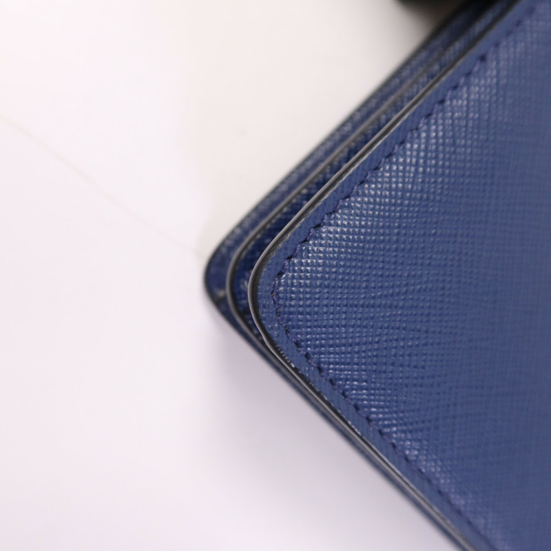 PRADA 牛皮皮革Shoulder Bag金扣鏈帶肩背袋-12