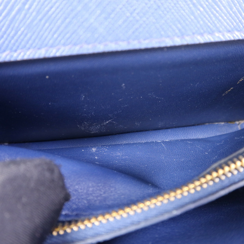 PRADA 牛皮皮革Shoulder Bag金扣鏈帶肩背袋-14