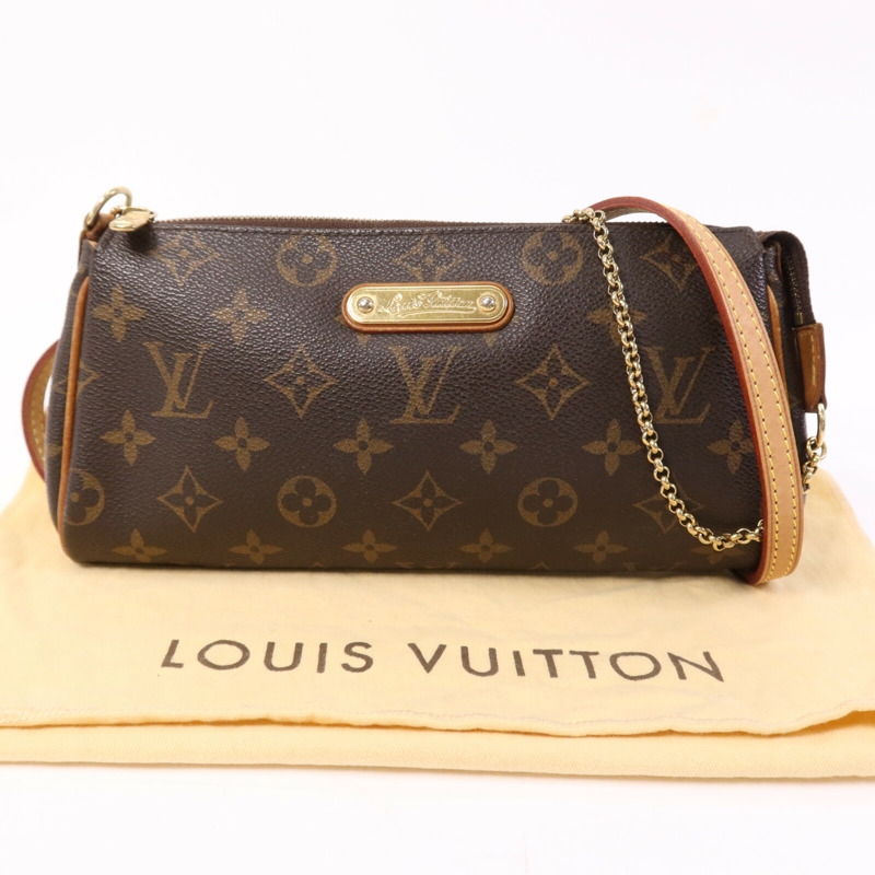 LOUIS VUITTON Monogram Eva金扣手挽肩背兩用袋-8
