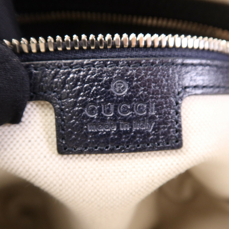 GUCCI 塗層帆布Ophidia Messenger GG Supreme銀扣肩背袋-5