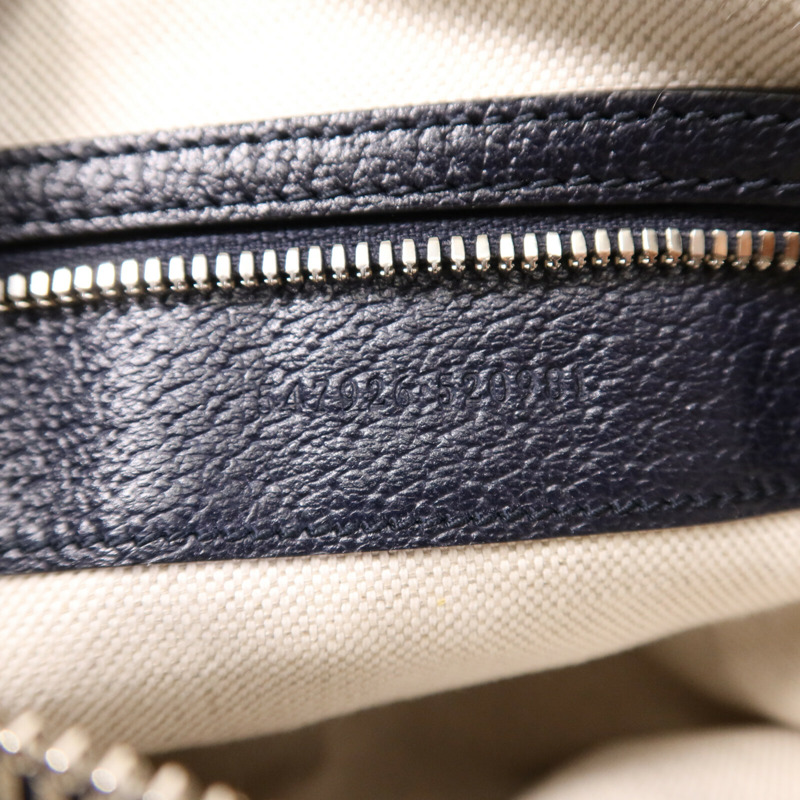 GUCCI 塗層帆布Ophidia Messenger GG Supreme銀扣肩背袋-7