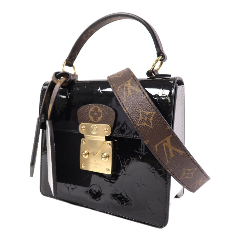 LOUIS VUITTON Monogram/Epi/Vernis Spring Street金扣手挽肩背兩用袋-2