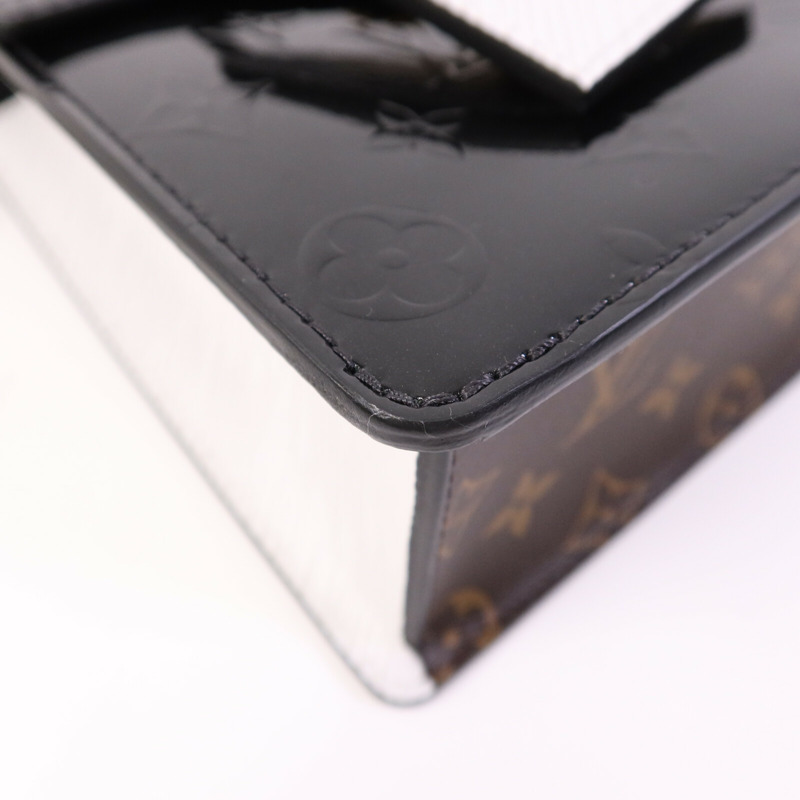 LOUIS VUITTON Monogram/Epi/Vernis Spring Street金扣手挽肩背兩用袋-11