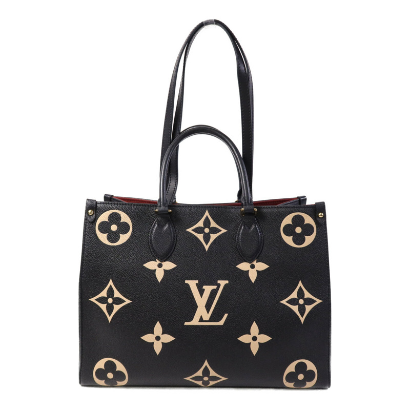 LOUIS VUITTON Monogram Empreinte On The GO金扣手挽肩背兩用袋-1