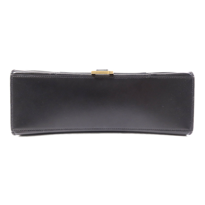 BALENCIAGA 牛皮皮革Hourglass Medium金扣手挽肩背兩用袋-3