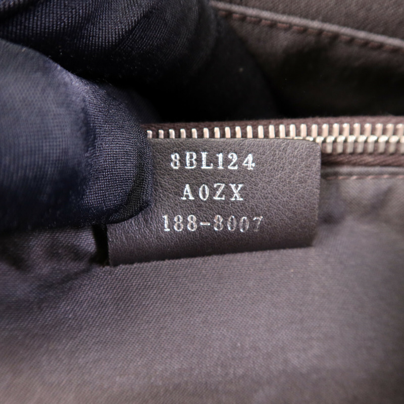 FENDI 牛皮皮革By The Way銀扣手挽肩背兩用袋-7