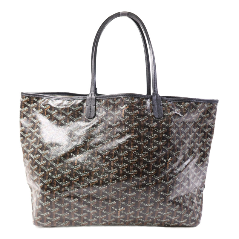 GOYARD 塗層帆布Saint Louis PM銀扣肩背袋-1
