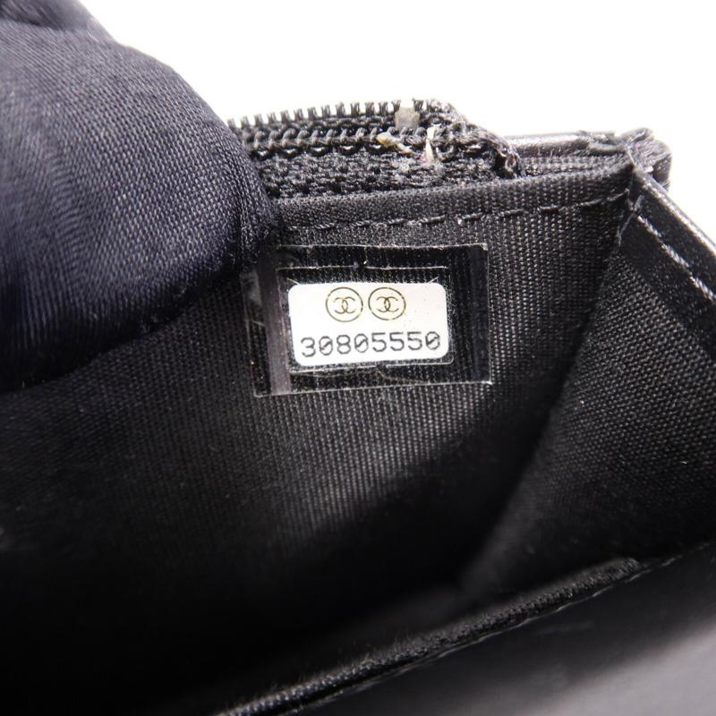 CHANEL 羊皮皮革Shoulder Bag金扣肩背袋-5