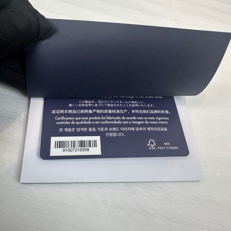 迪奧/Dior Camp 小號藍色帆布老花郵差包24x9x17cm-9