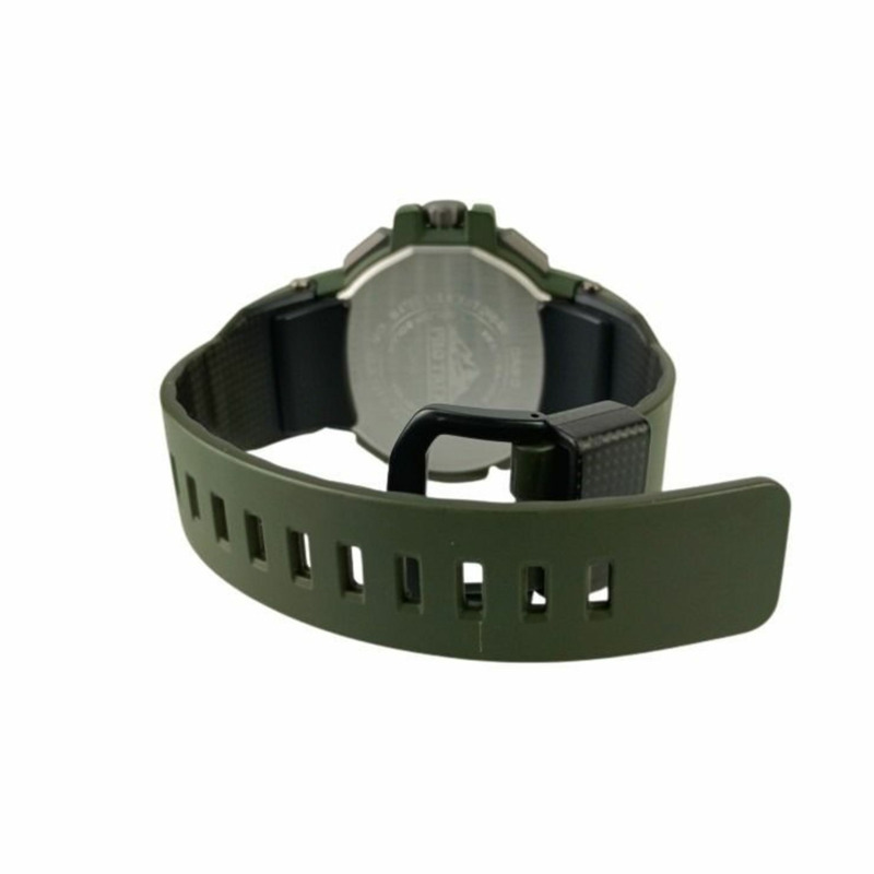 卡西歐 Pro Trek Multifield 系列 PRW70003JF 男士腕錶，黑色錶盤，樹脂和不鏽鋼材質-6