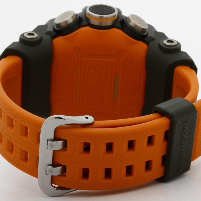 卡西歐 G-SHOCK Master of G Land Mudmaster GGB1001A9JF 男士腕錶，黑色碳纖維樹脂-4