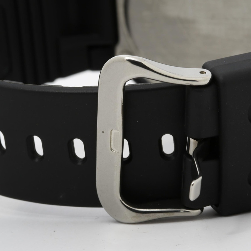 Casio G-SHOCK 指針/數位雙顯 AW500 系列 AW500E1EJF 男士手錶，黑色樹脂錶殼-5