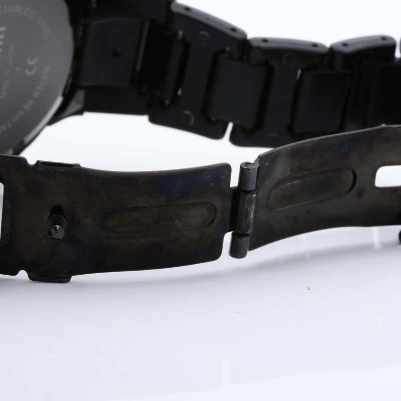 卡西歐 G-SHOCK DIGITAL 5000 系列 GW5000U 男士數位手錶，黑色，不鏽鋼，樹脂-5