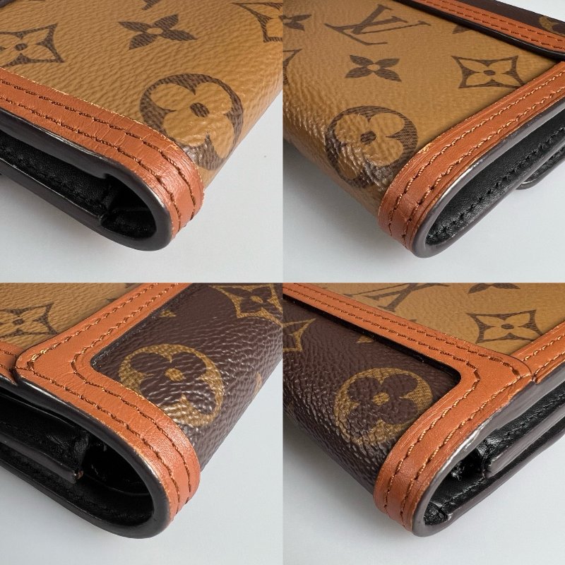 LV M68725/晶片款 達芙妮Dauphine短夾-13