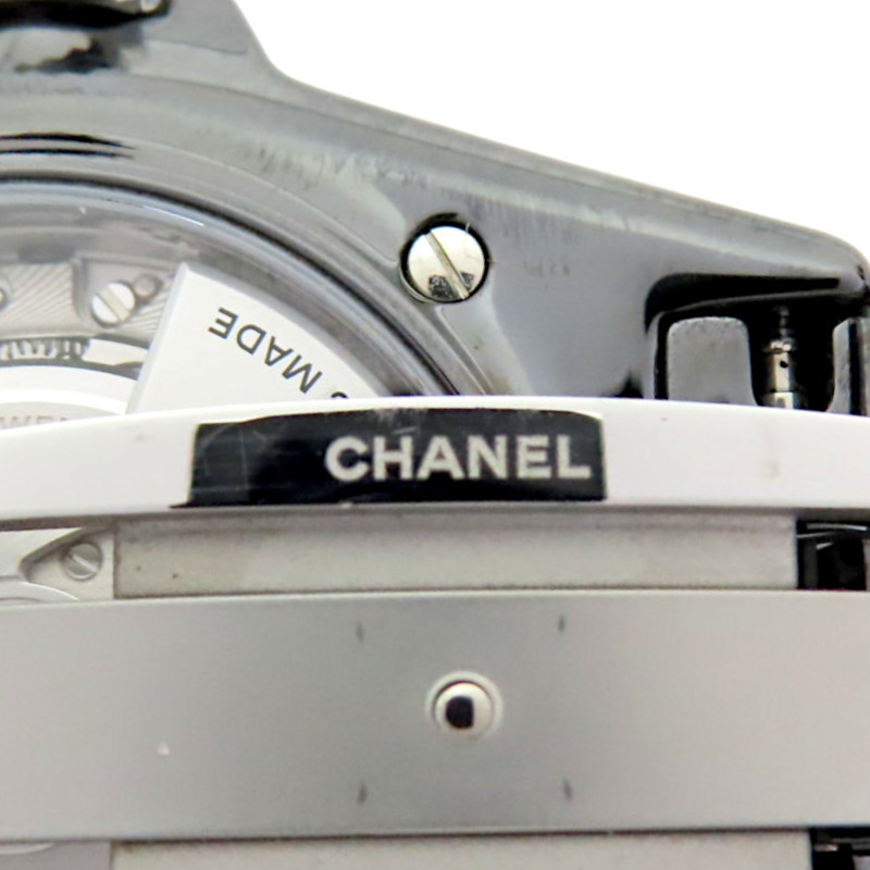黑色錶盤 陶瓷 不鏽鋼 J12 腕錶【CHANEL 香奈兒】 H5697-8