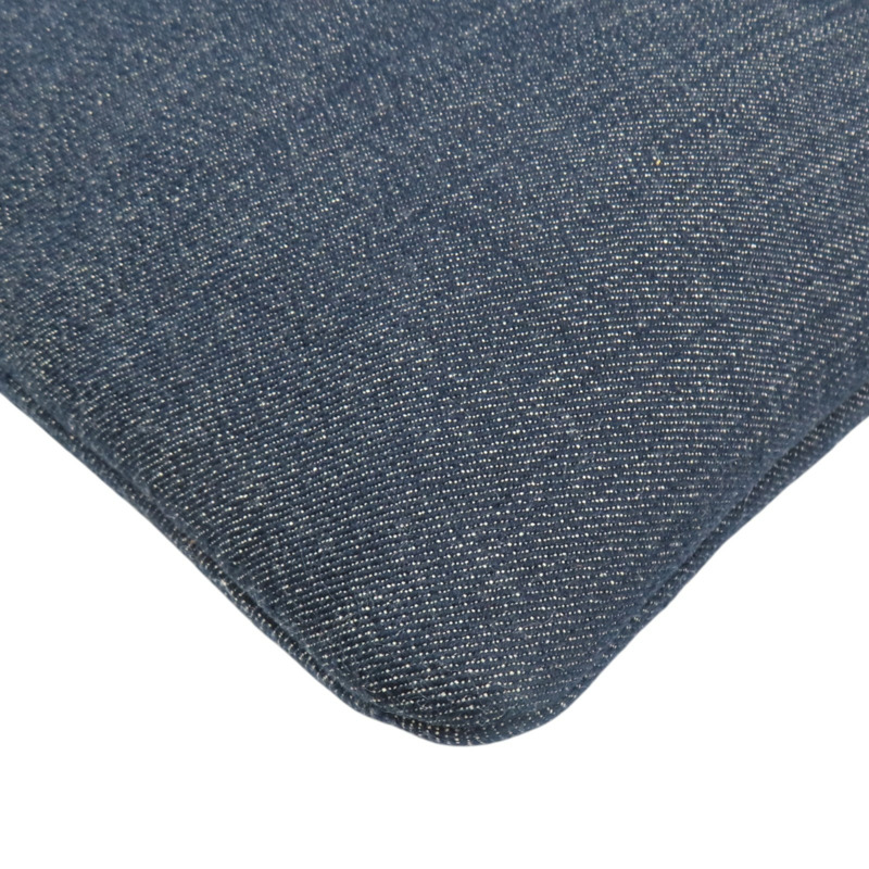 藍色 丹寧布 Deauville Pouch 手拿包【CHANEL 香奈兒】 A80117-11